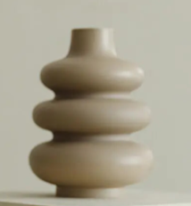 Tiered Ceramic Vase