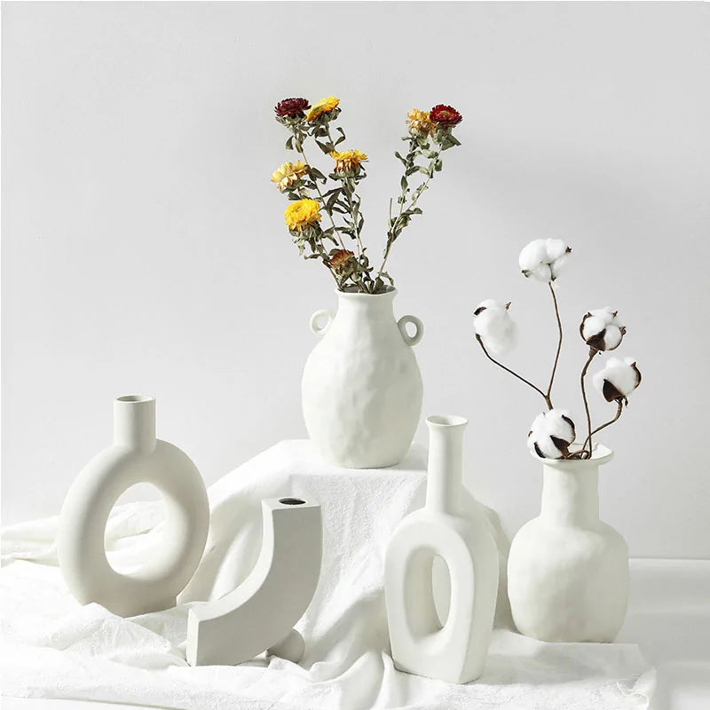Sculptural Ceramic Vases