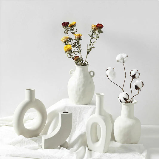 Sculptural Ceramic Vases