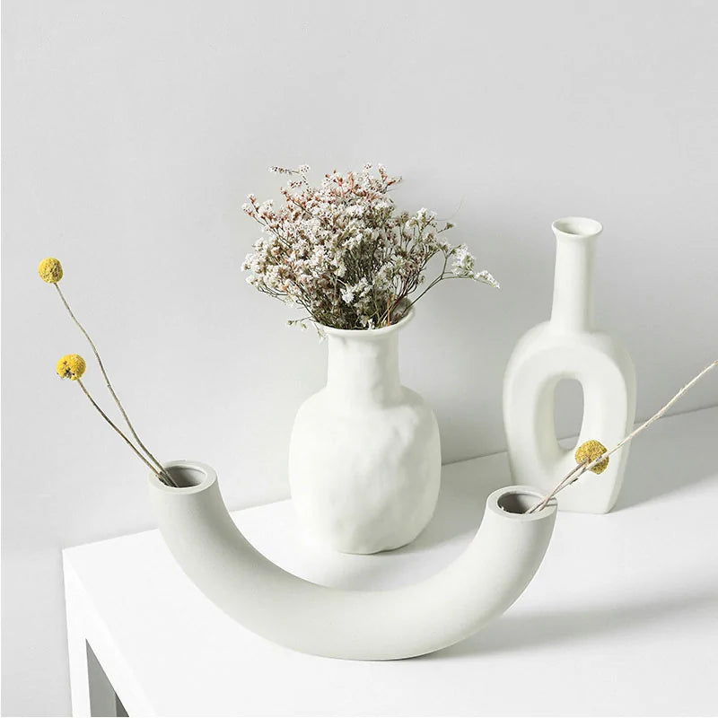 Sculptural Ceramic Vases