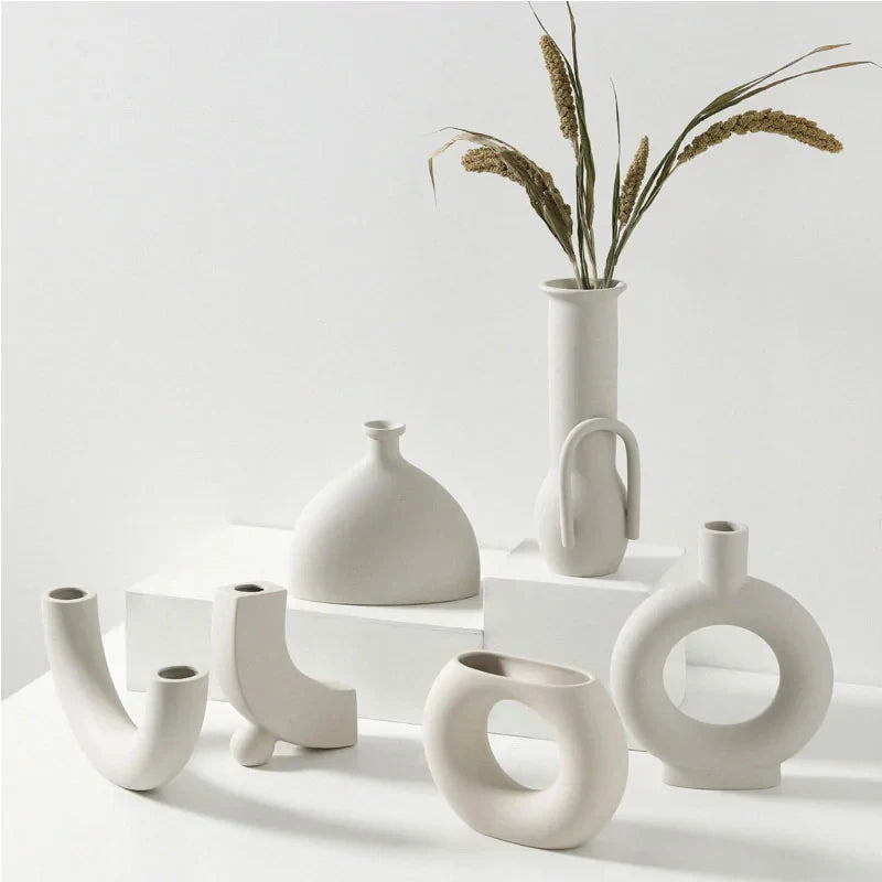 Sculptural Ceramic Vases
