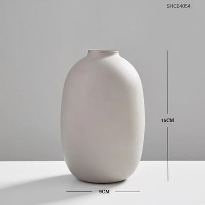 Matte Finish Ceramic Vases