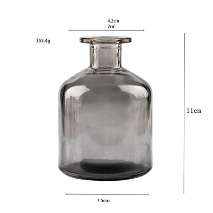 Colored Glass Bottle