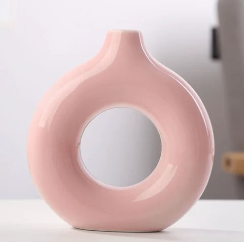 Circle Ceramic Vase