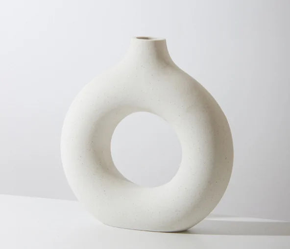 Circle Ceramic Vase