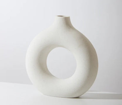 Circle Ceramic Vase