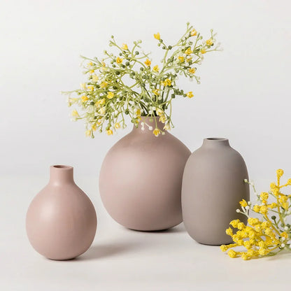 Matte Finish Ceramic Vases