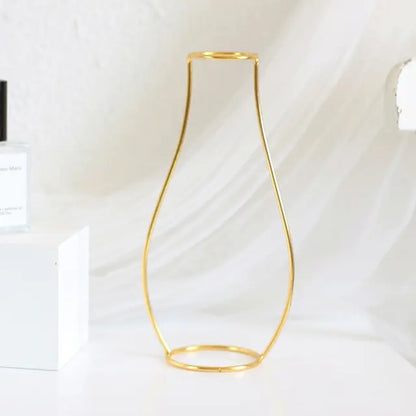 Minimalist Metal Flower Frame