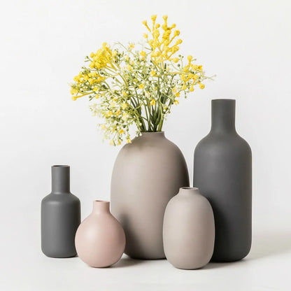 Matte Finish Ceramic Vases