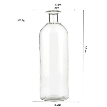 Colored Glass Bottle