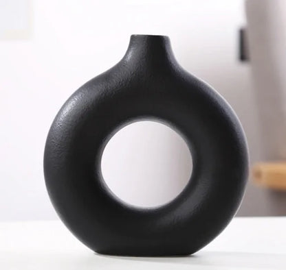 Circle Ceramic Vase