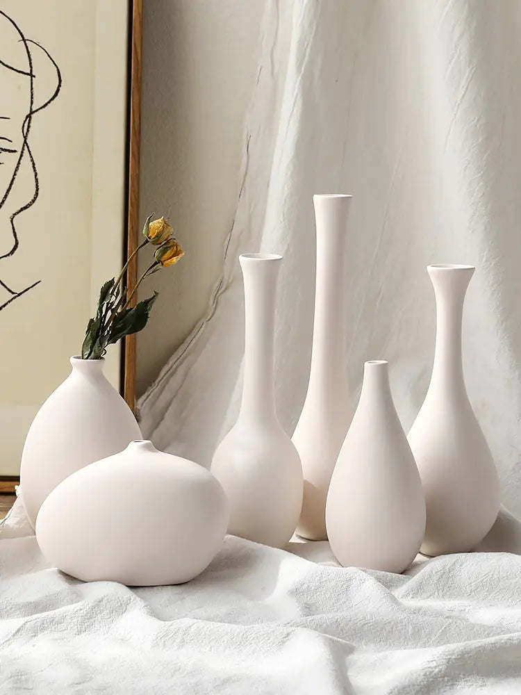 Modern Ceramic Bud Vases
