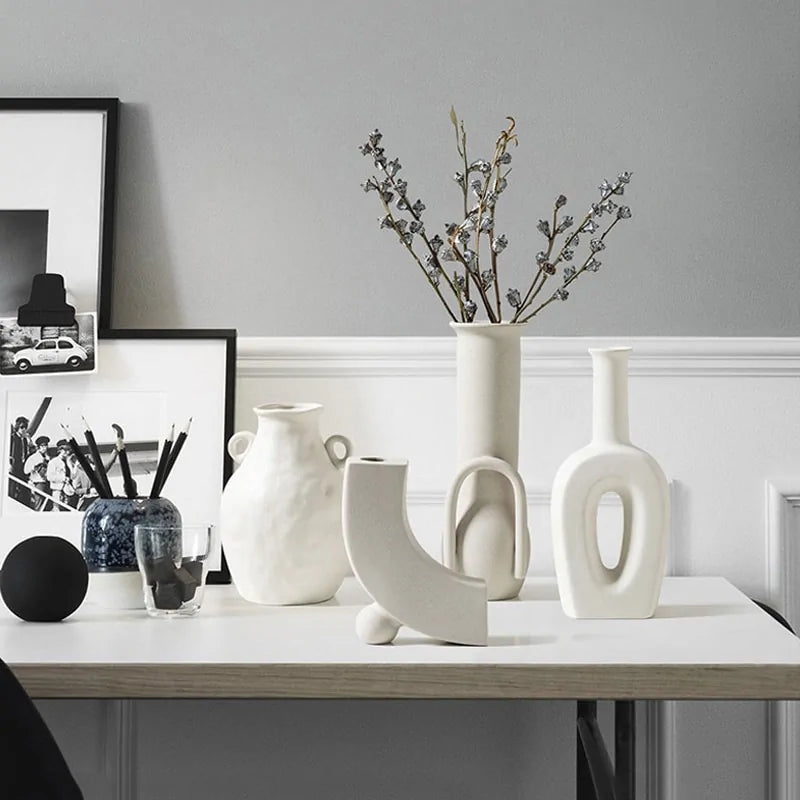 Sculptural Ceramic Vases