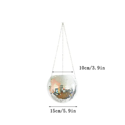 Hanging Disco Ball Planter