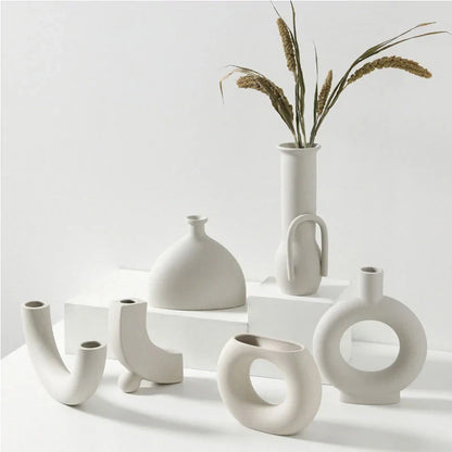 Sculptural Ceramic Vases
